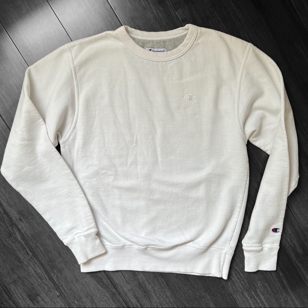 White Champion Sweatshirt